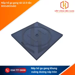 napcong.com - nắp gang 900x900 khung dương tải 12.5 tấn
